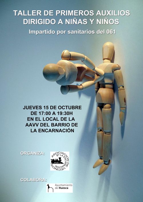 Taller infantojuvenil de primeros auxilios