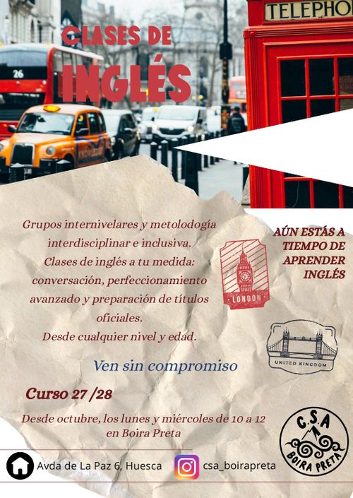 Clases de inglés