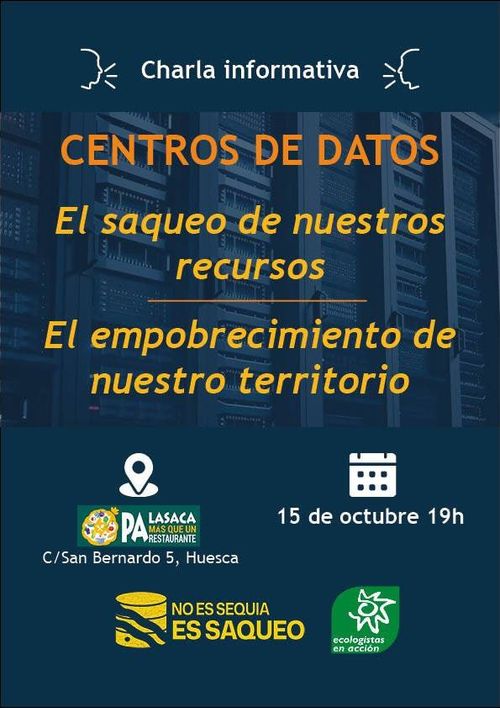 CHARLA INFORMATIVA SOBRE CENTROS DE DATOS