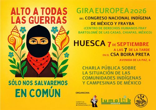 GIRA EUROPEA ZAPATISTA (FRAYBA - CNI)