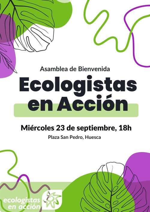 Asamblea de bienvenida Ecologistas en Acción