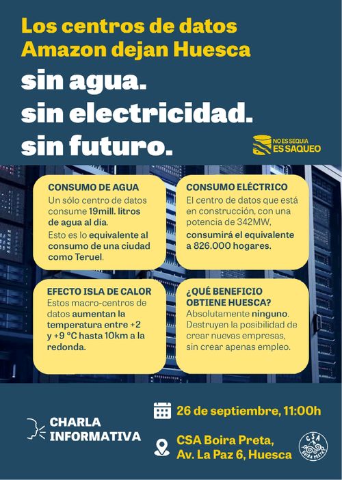 Charla Informativa Centros de datos