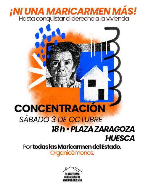 Concentración Ni una Maricarmen más